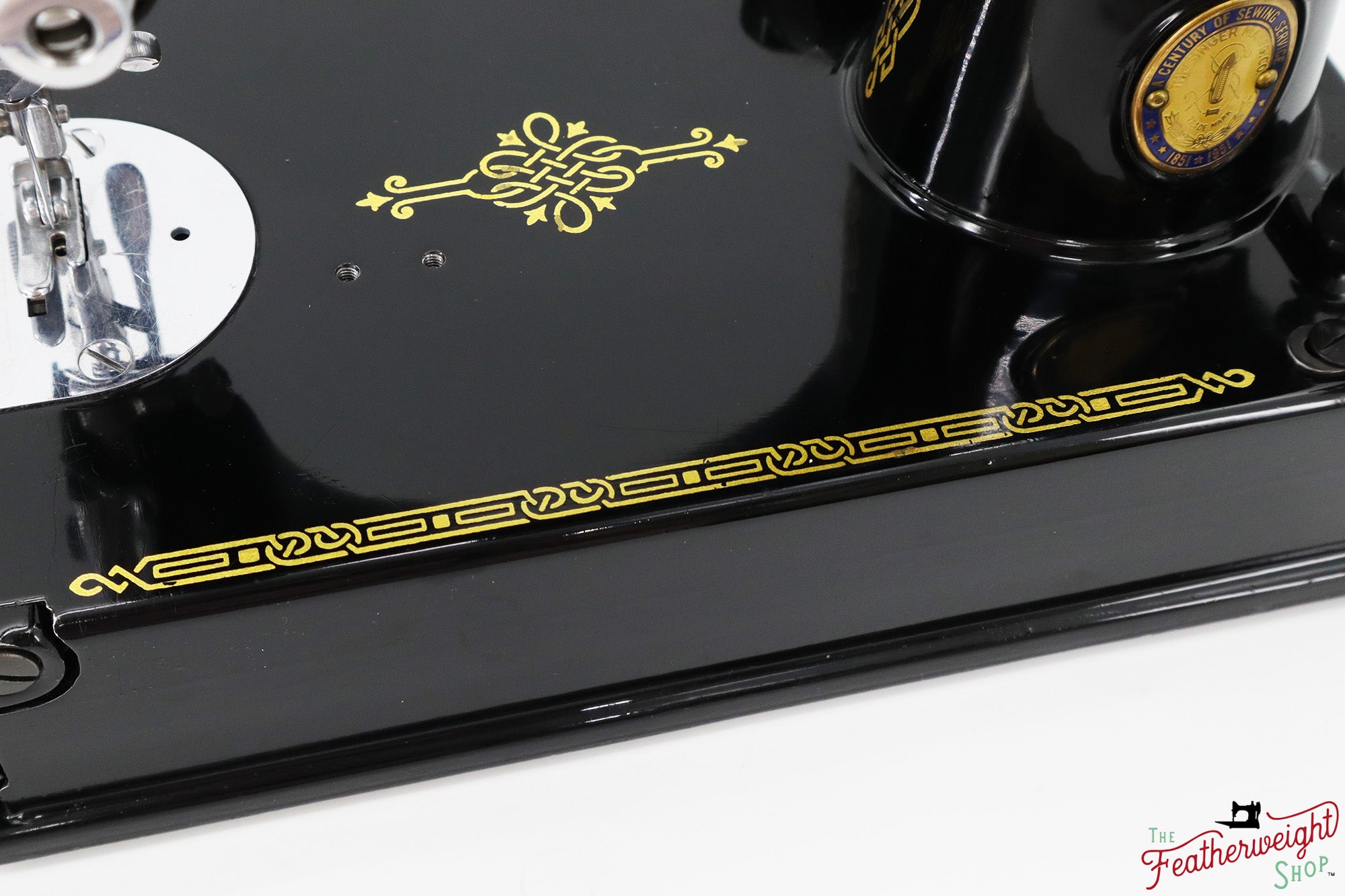 Singer Featherweight 221 Sewing Machine, Centennial: AJ7887
