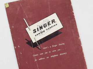 Load image into Gallery viewer, Booklet, Family Sewing Machine Album, Singer (Vintage Original)