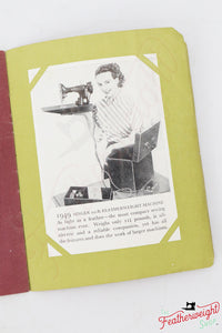 Booklet, Family Sewing Machine Album, Singer (Vintage Original)