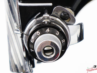 Load image into Gallery viewer, Singer Featherweight 221 Sewing Machine, Centennial: AJ7887**