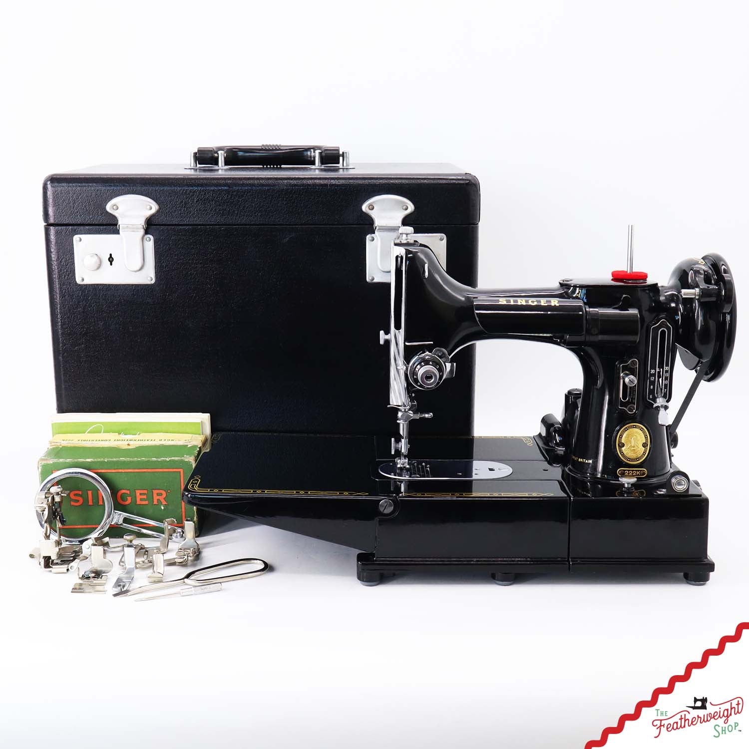 Singer Featherweight 222K Sewing Machine - EL6855**, 1956