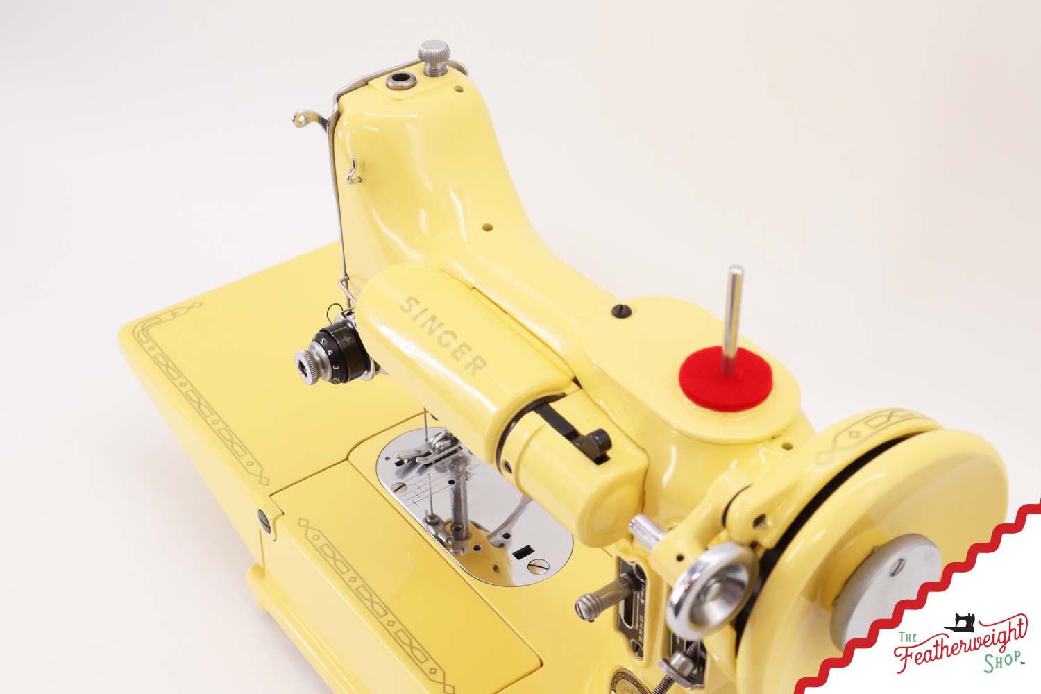 Singer Featherweight 222K - EL17783* - Fully Restored in Happy Yellow
