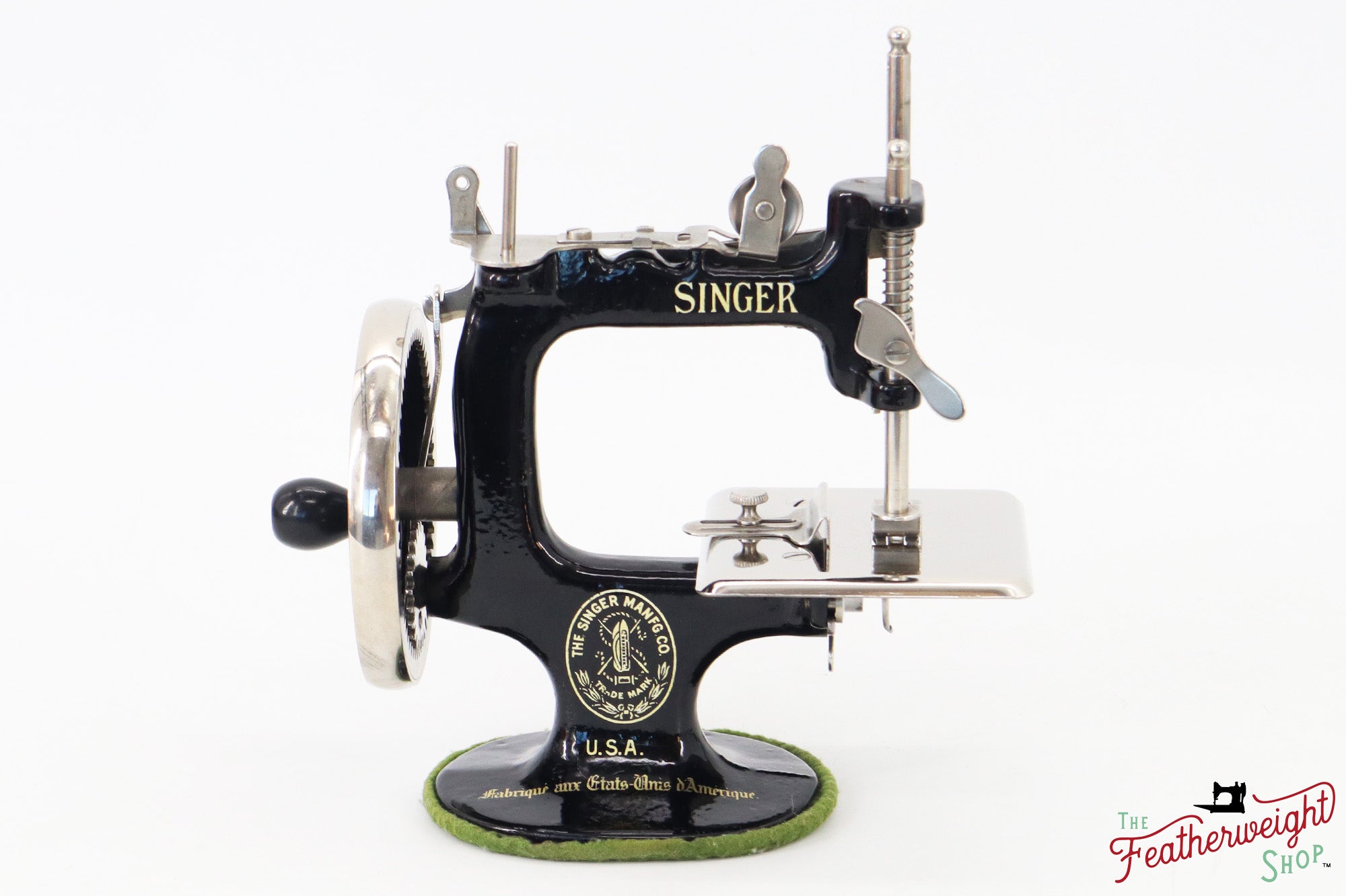 Singer Sewhandy Model 20 - Black - Complete French Set - RARE, Feb. 2024