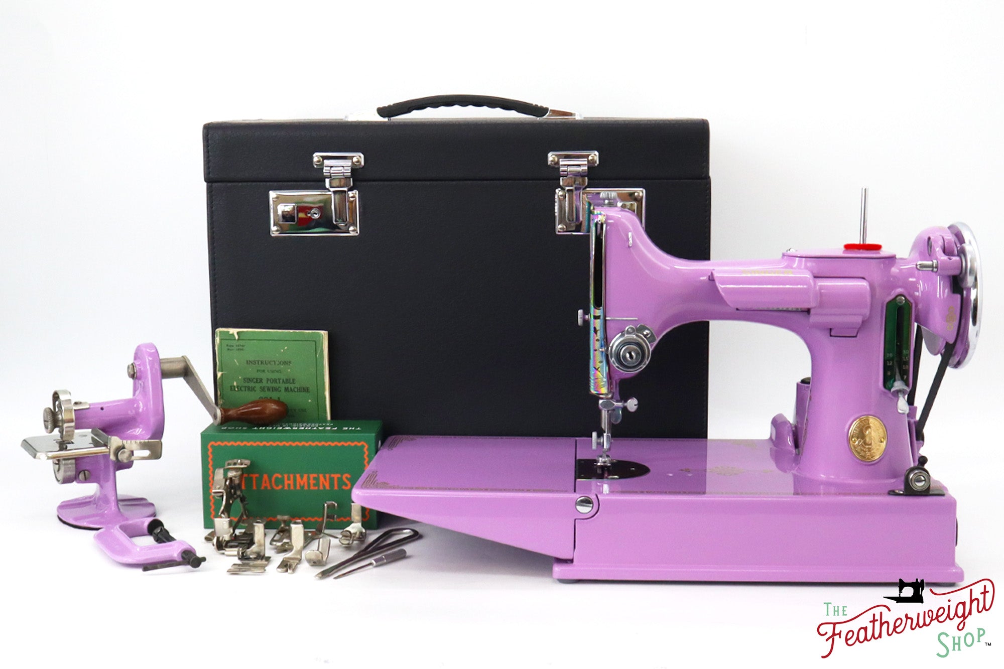 Singer Featherweight 221, AE301*** - Fully Restored in Lilac