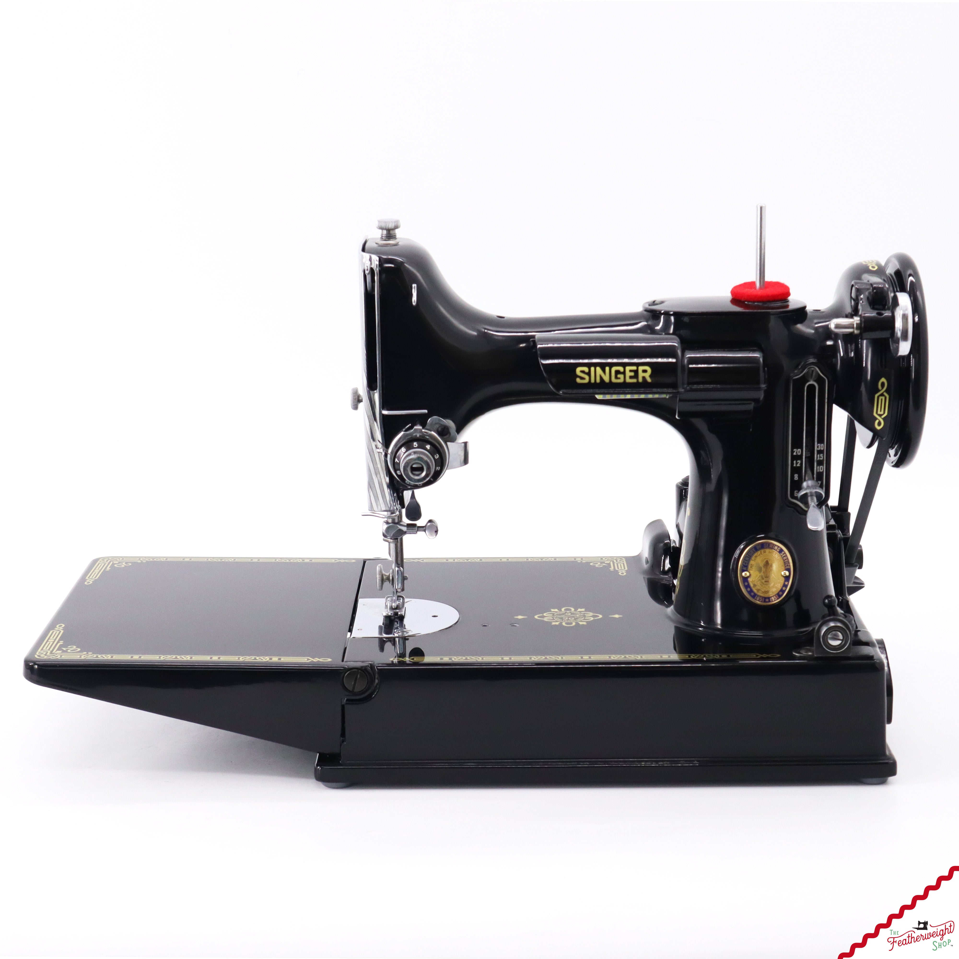 Singer Featherweight 221, Centennial - AJ900*** - Restored Featherweight Shop Edition!