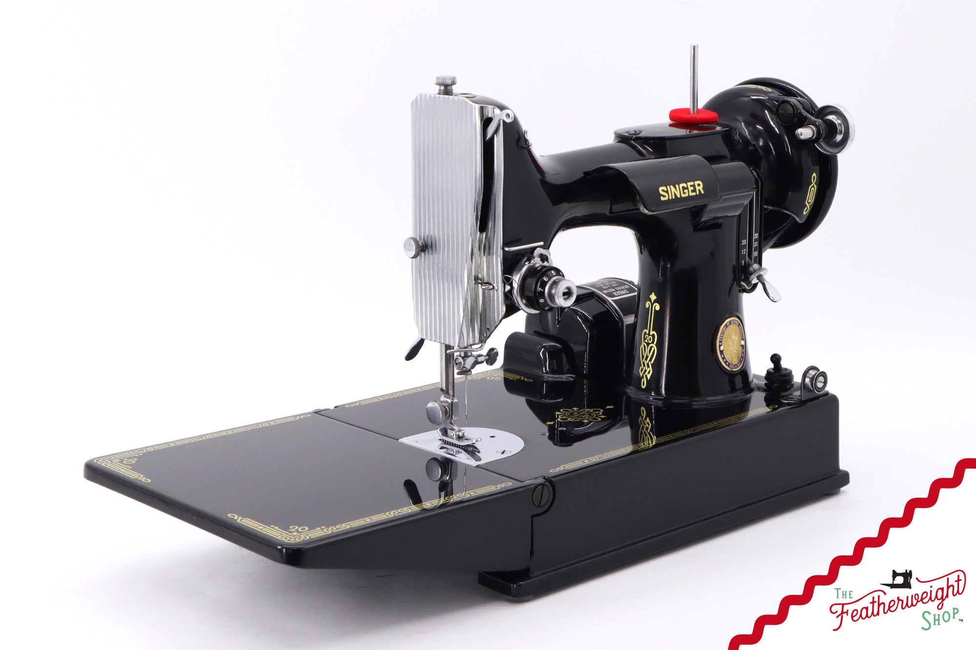 Singer Featherweight 221, Centennial - AJ900*** - Restored Featherweight Shop Edition!