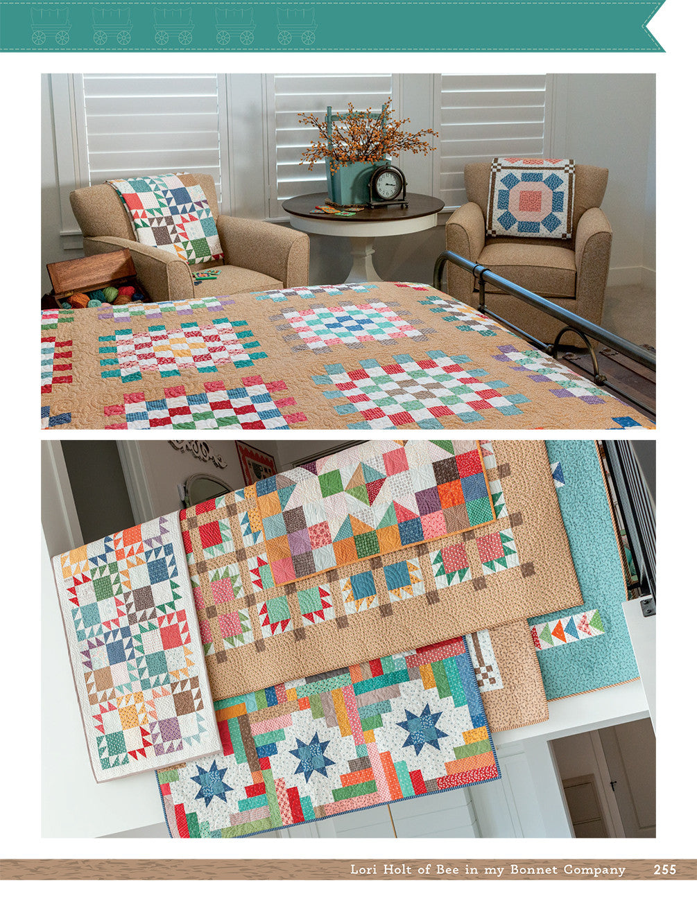 PATTERN BOOK, Prairie Home Quilt by Lori Holt