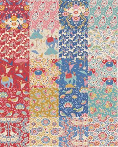 Fabric, Jubilee by Tilda - Fat EIGHTH (1/8th) Bundle