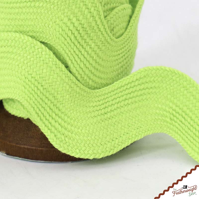 1 3/8" Inch JUMBO RIC RAC - GREEN Apple (by the yard)