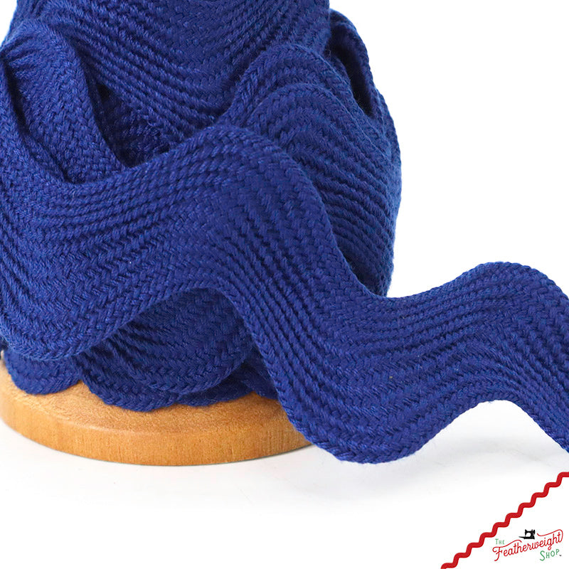 1 5/8" Inch JUMBO RIC RAC - NAVY (by the yard)