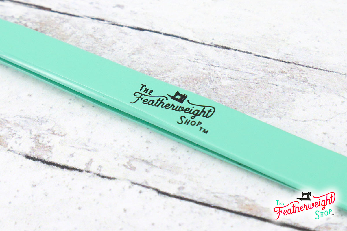 Precision Tweezers, Sharp Jadeite Green Featherweight Shop