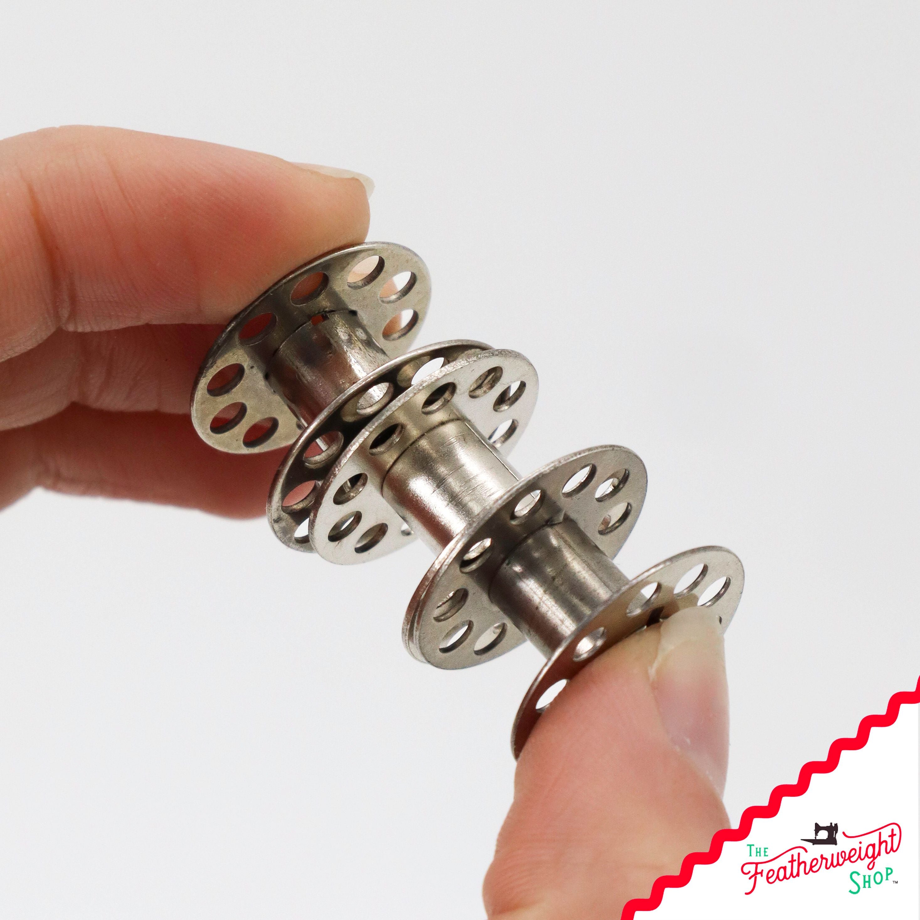 Bobbins, VINTAGE ORIGINAL Singer 15 CLASS, Set of 3 - (NOT for Featherweight)