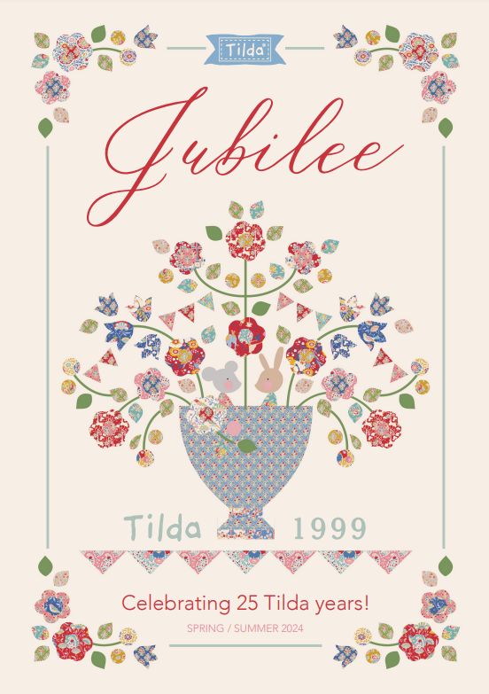 Fabric, Jubilee by Tilda - Fat EIGHTH (1/8th) Bundle