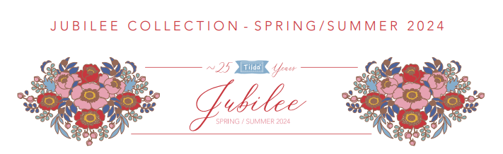 Fabric, Jubilee by Tilda - Fat EIGHTH (1/8th) Bundle