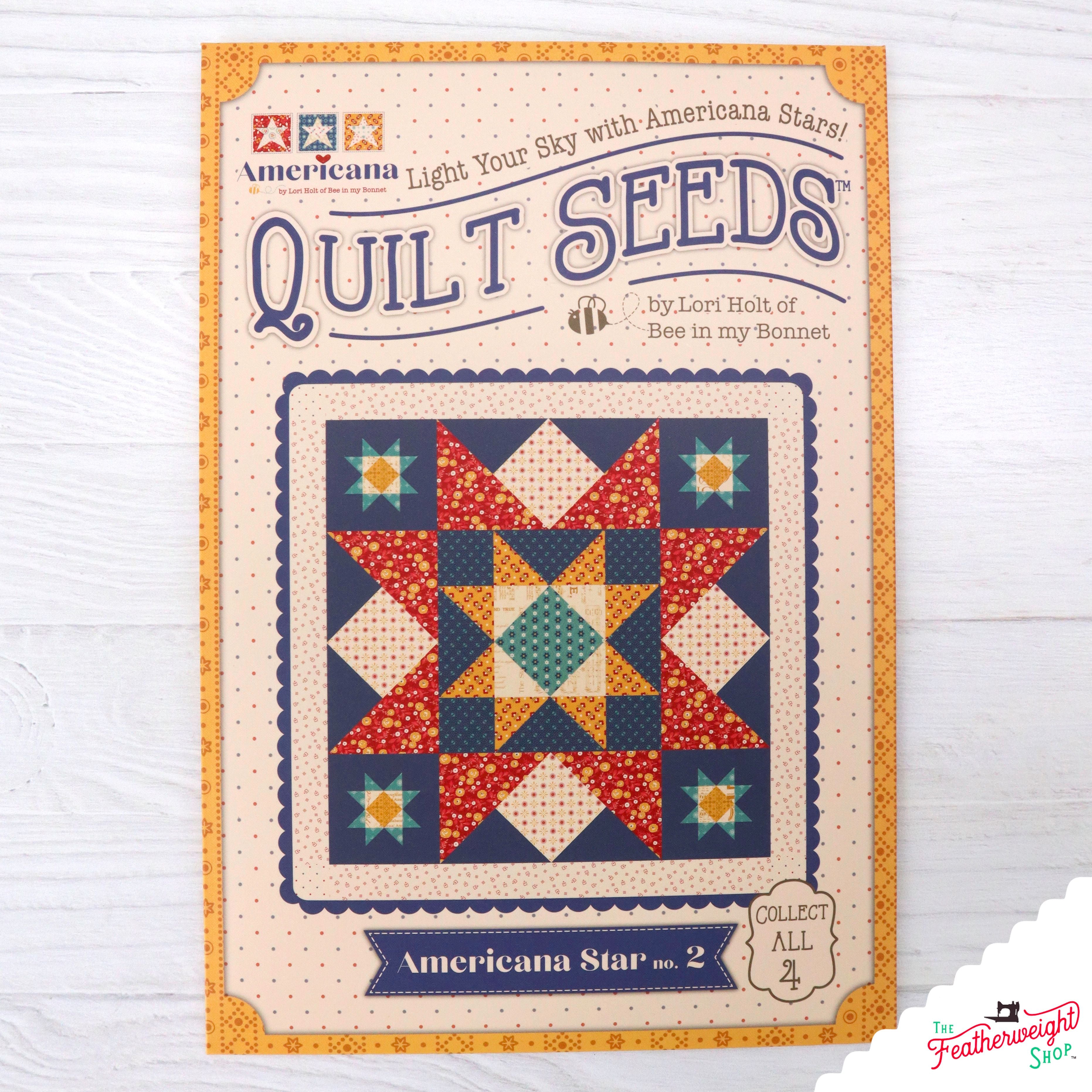 PATTERN, Americana Quilt Seeds ~ Star No. 2 Block by Lori Holt