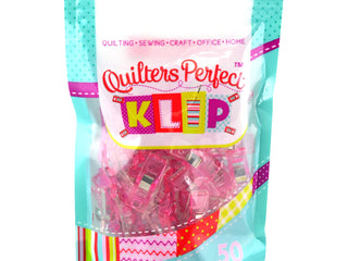 Load image into Gallery viewer, Quilter Perfect Klips, Box of 50 ct. - PINK