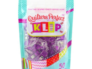 Load image into Gallery viewer, Quilter Perfect Klips, Box of 50 ct. - PURPLE