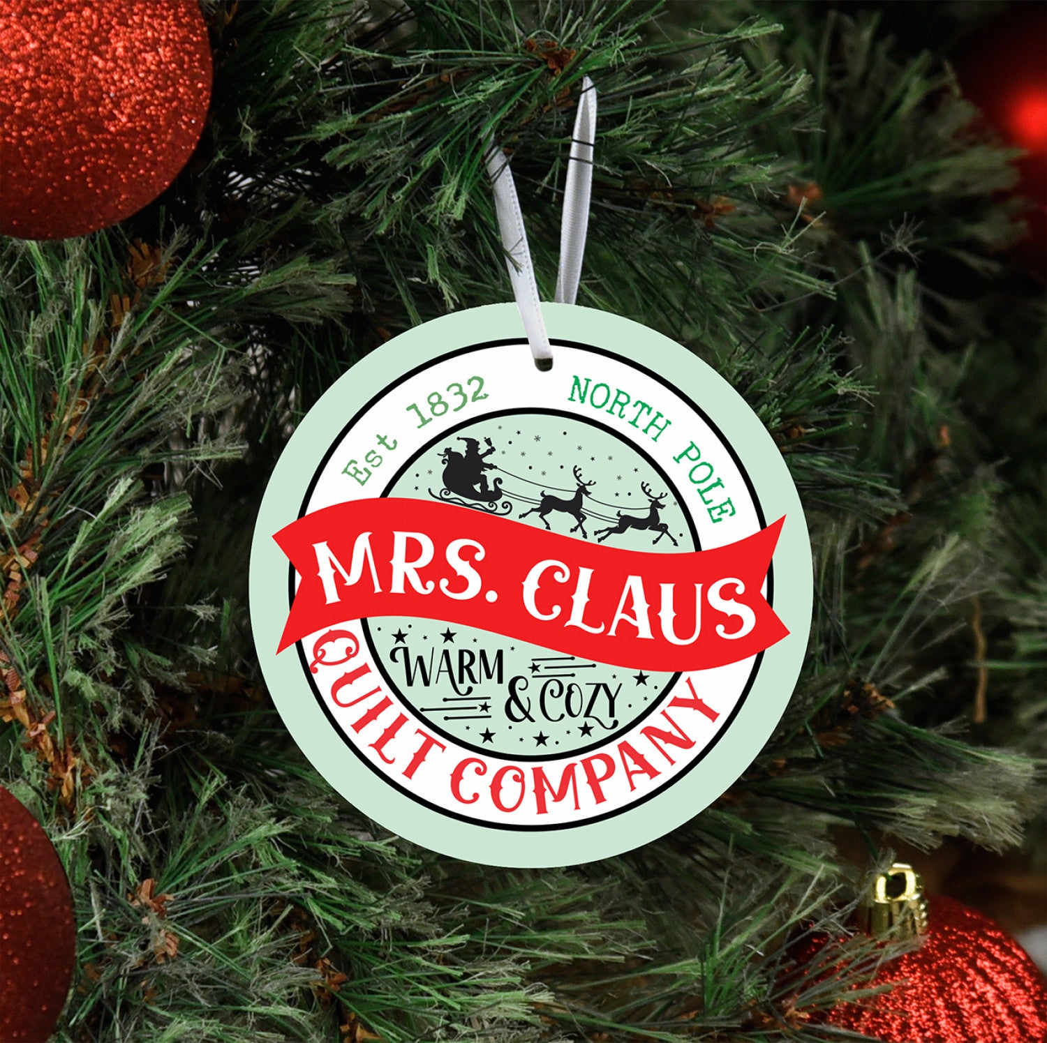 Ornament - Mrs. Claus Quilt Company