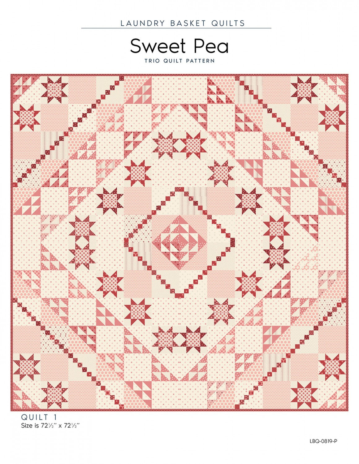 Sweet Pea Quilt Pattern by Edyta Sitar of Laundry Basket Quilts