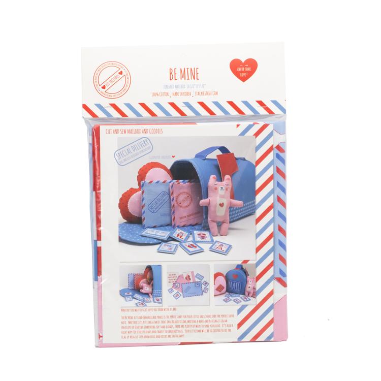 Kit, Be Mine Mailbox ~ Special Delivery Cut & Sew (PANEL)