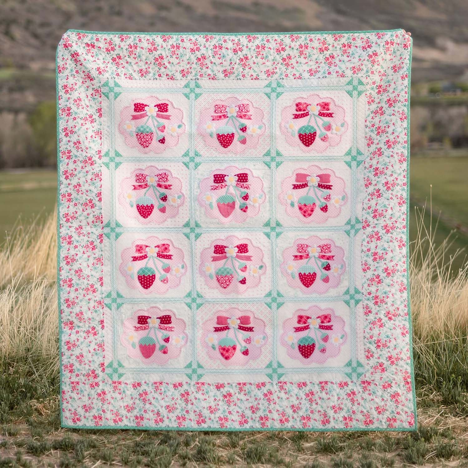 Quilt Kit, Boxed Set - Strawberry Crush Sew Along by Lori Holt