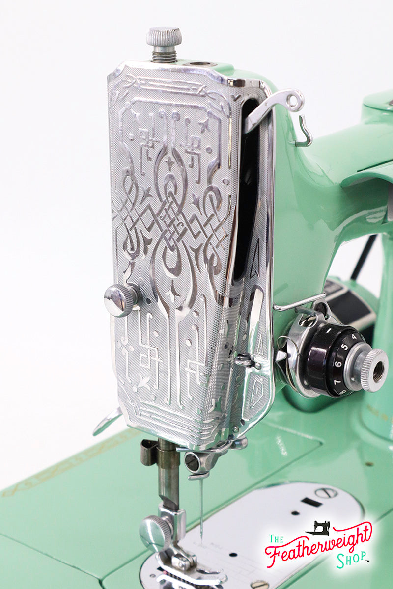 Faceplate, Scrolled Singer Featherweight (Vintage Original)