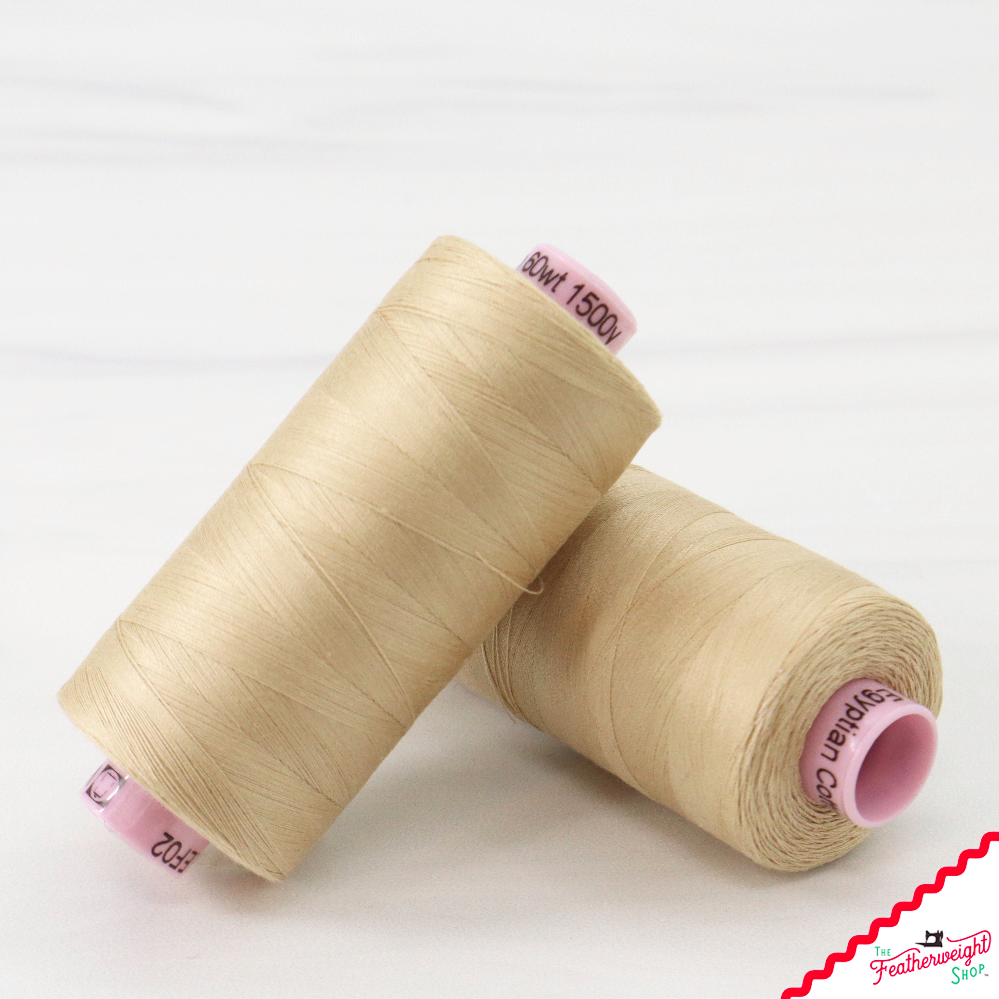 Thread Spool, Wonderfil 60wt 100% Egyptian Long-Strand Cotton - 1500 yds