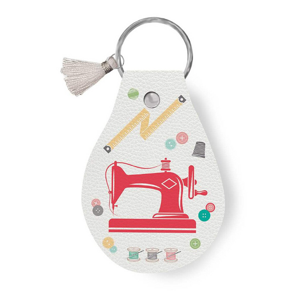 4 Porte-clés Mini Machine à Coudre En Métal - Cadeau Créatif - Neuf Avec étiquettes