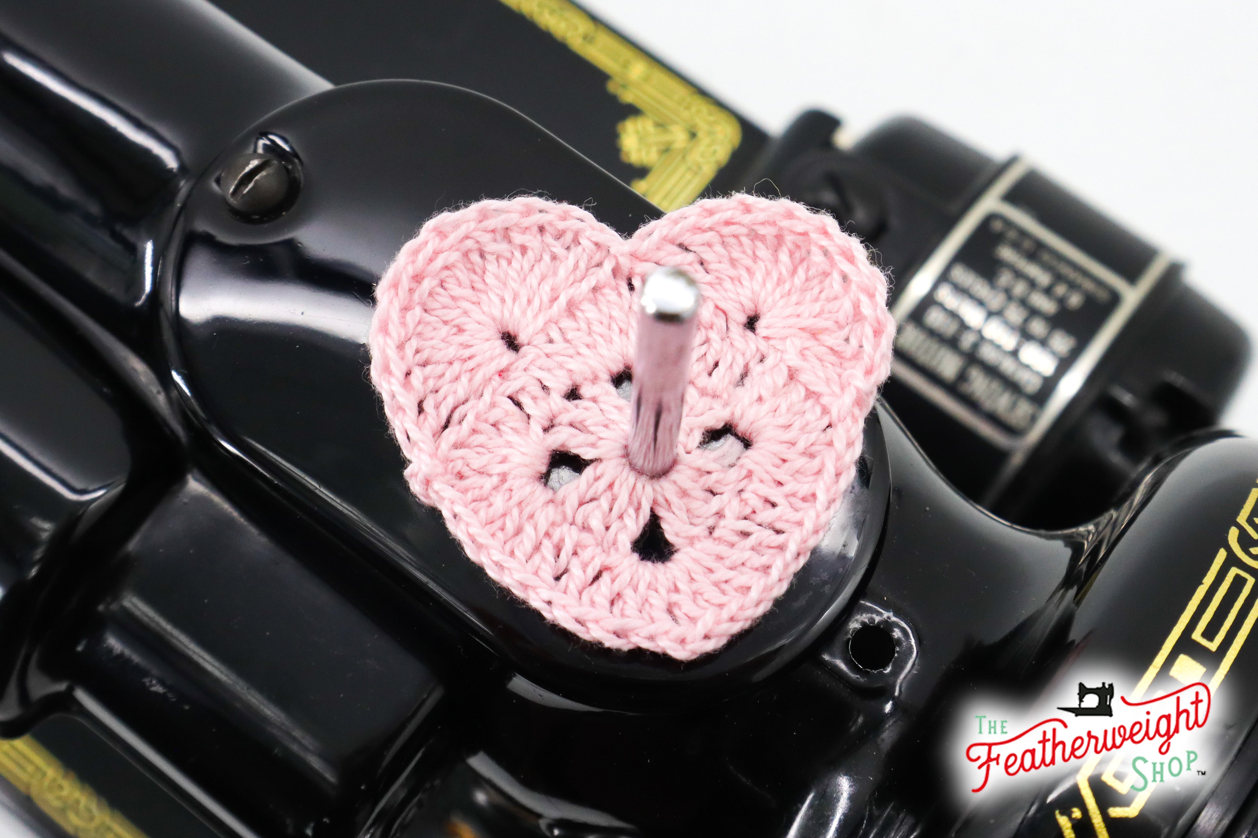 Spool Pin Doily - Heart