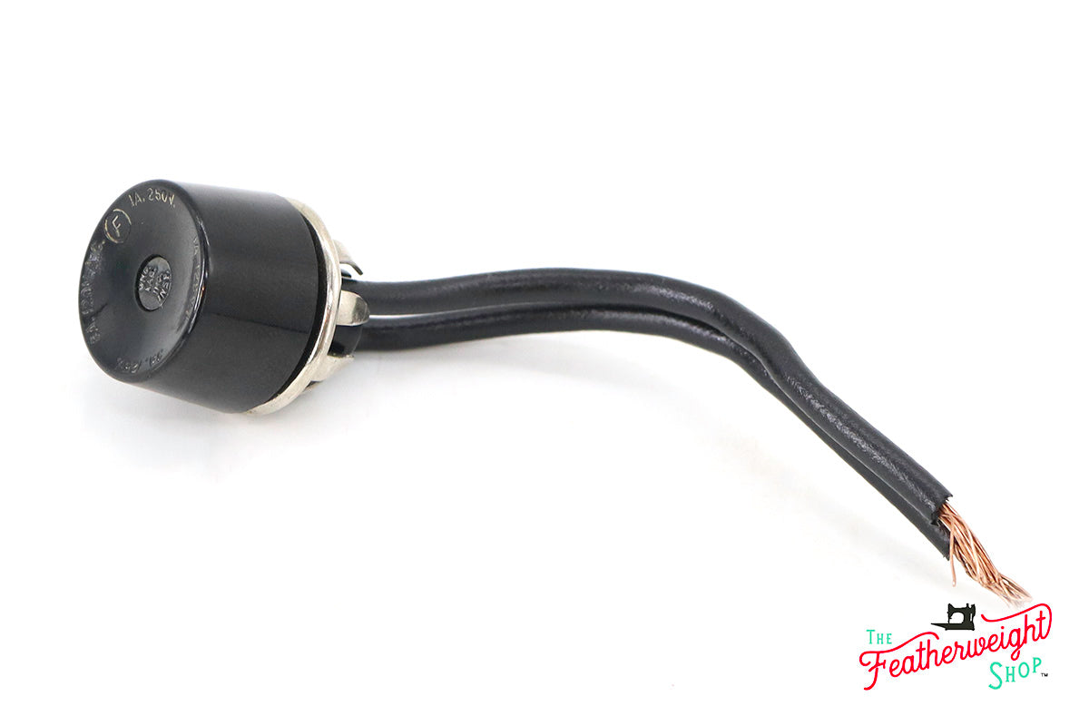 Light Switch, White Singer Featherweight 221K (Vintage Original)