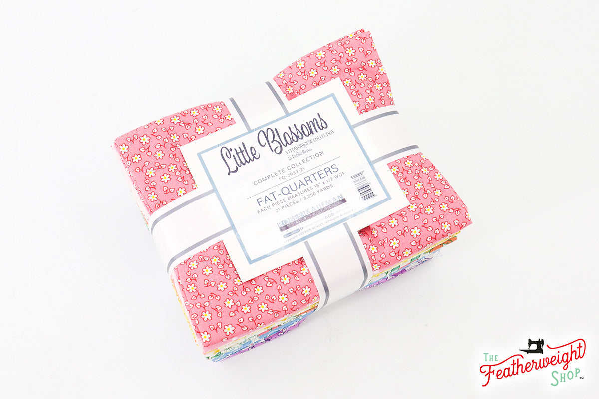 Fabric, Little Blossoms 1930's Flowerhouse Collection  - FAT QUARTER BUNDLE