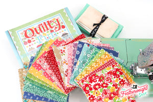 KIT, Quilty Sewing Machine Cover & Mat + COMPLETE PATTERN BOOK by Lori Holt