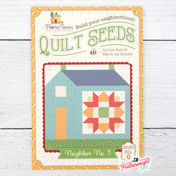 PATTERN, Home Town Neighbor #3 (Calico Quilt Seeds) Block Pattern by L ...