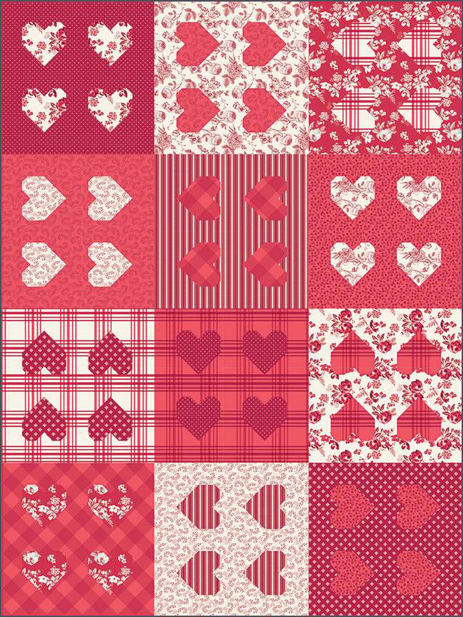 PATTERN, Love All Around Quilt by Taren Studios