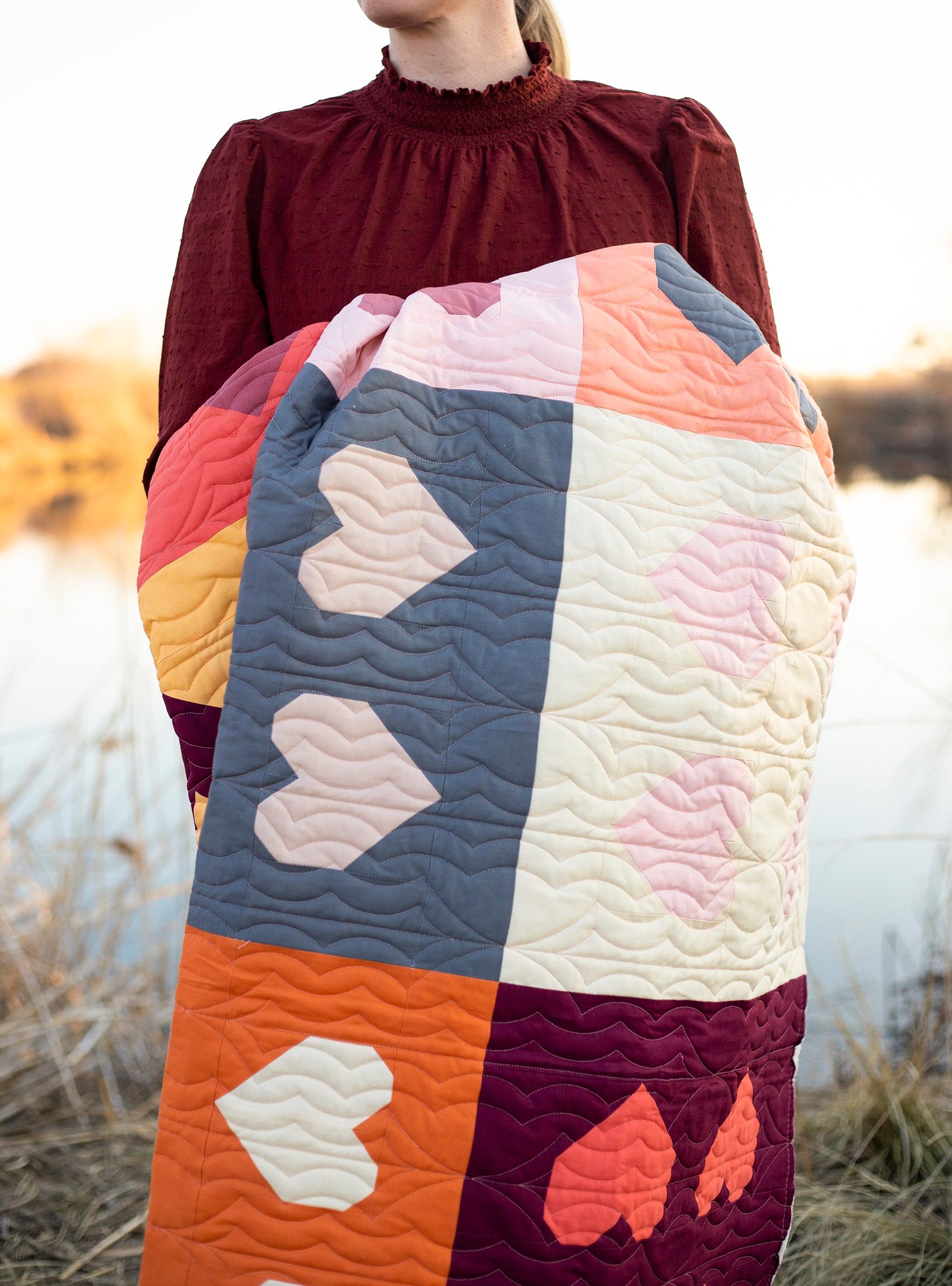 PATTERN, Love All Around Quilt by Taren Studios