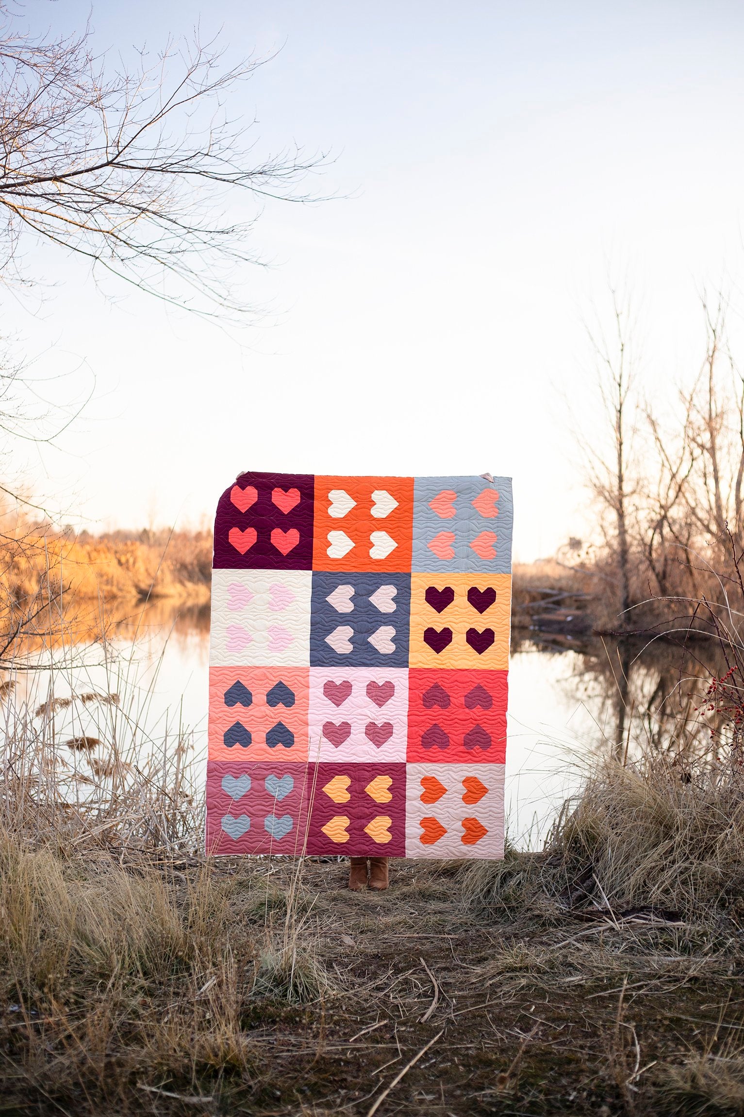 PATTERN, Love All Around Quilt by Taren Studios