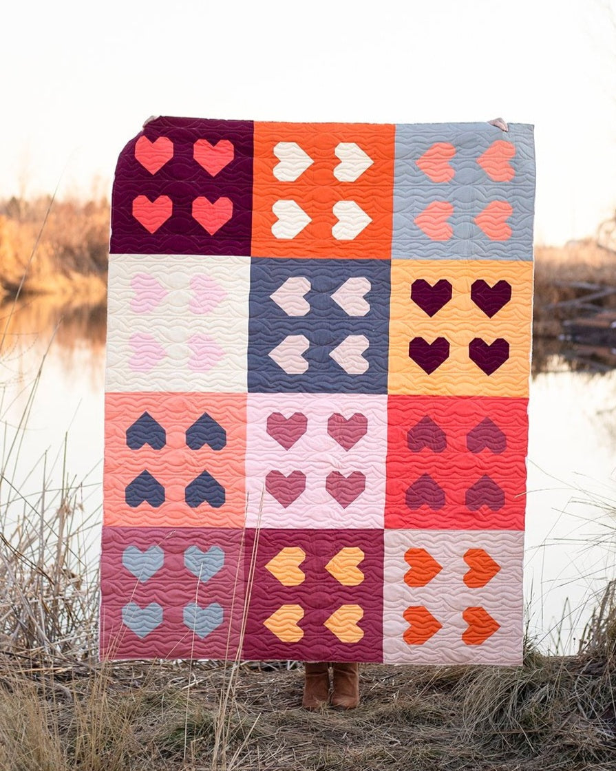 PATTERN, Love All Around Quilt by Taren Studios