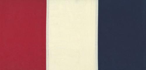 Fabric, 22-Inch Toweling - RED, WHITE BLUE STRIPE Americana Bunting (by the yard)