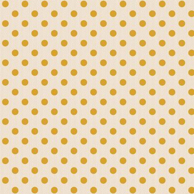 Fabric, Creating Memories Collection by Tilda - Polkadot YELLOW (Backing Cut - FIVE YARDS)