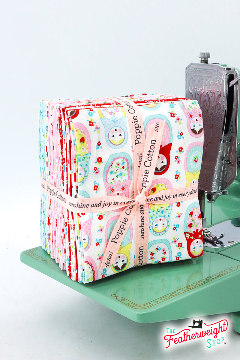 Fabric, Market Day by Amy Jordan for Poppie Cotton - FAT QUARTER BUNDLE