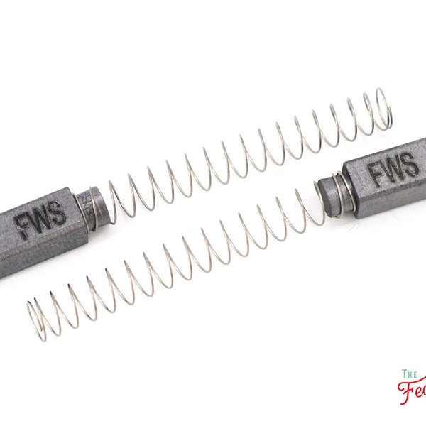 Motor Brushes & Springs, Set of 2 ( Fits 221, 222, 201, 15-91 & most 401's)
