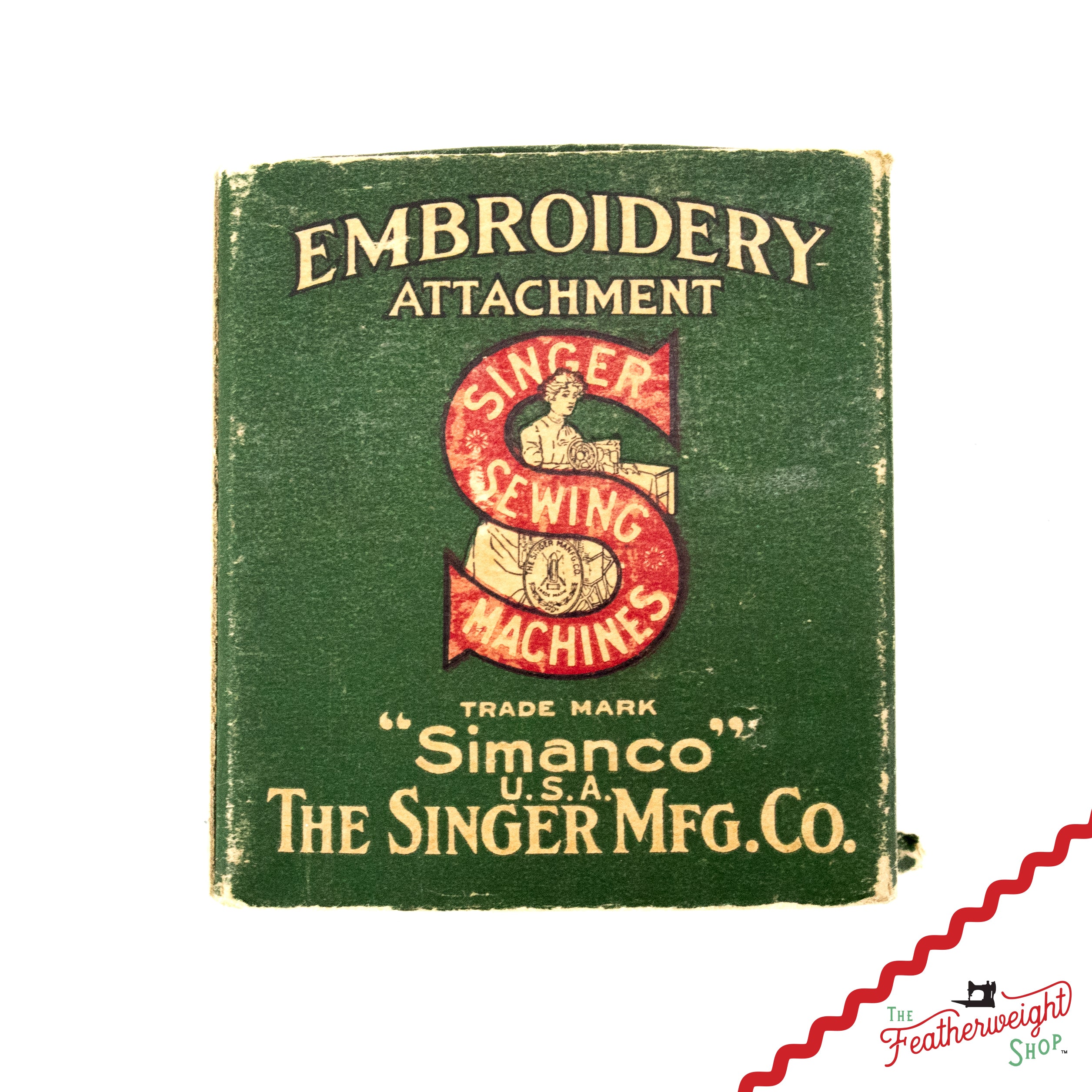 Single Thread Embroidery Attachment, Singer (Vintage Original)