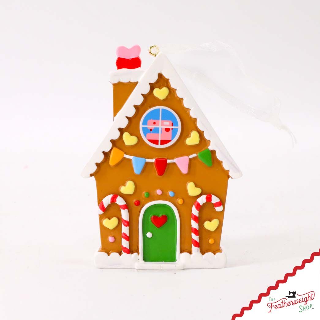 Christmas ORNAMENT, Sew Cute Gingerbread House by Cathe Holden