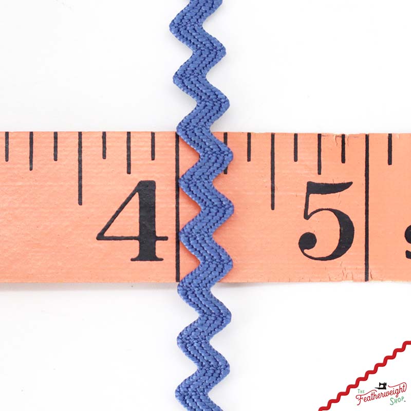 1/4" Inch DENIM VINTAGE TRIM RIC RAC by Lori Holt (by the yard)