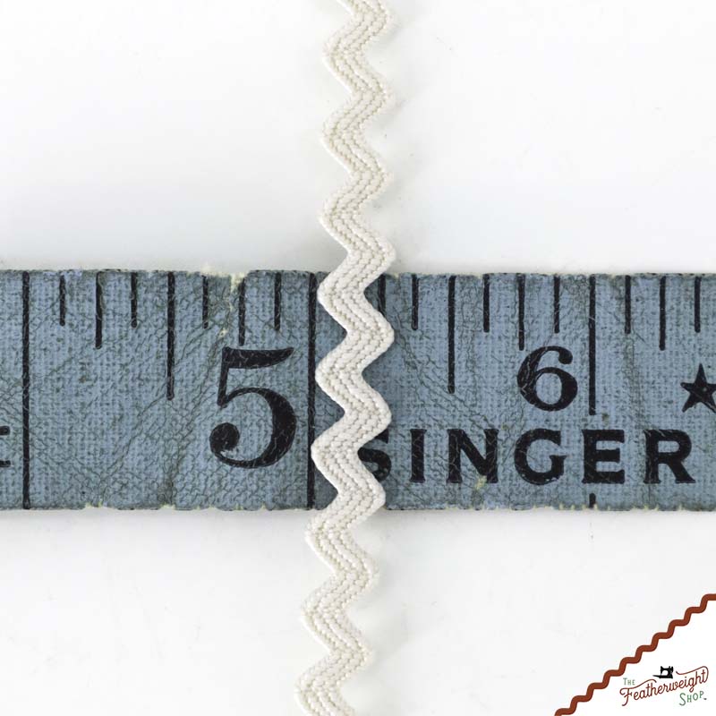 1/4" Inch Latte VINTAGE TRIM RIC RAC by Lori Holt (by the yard)