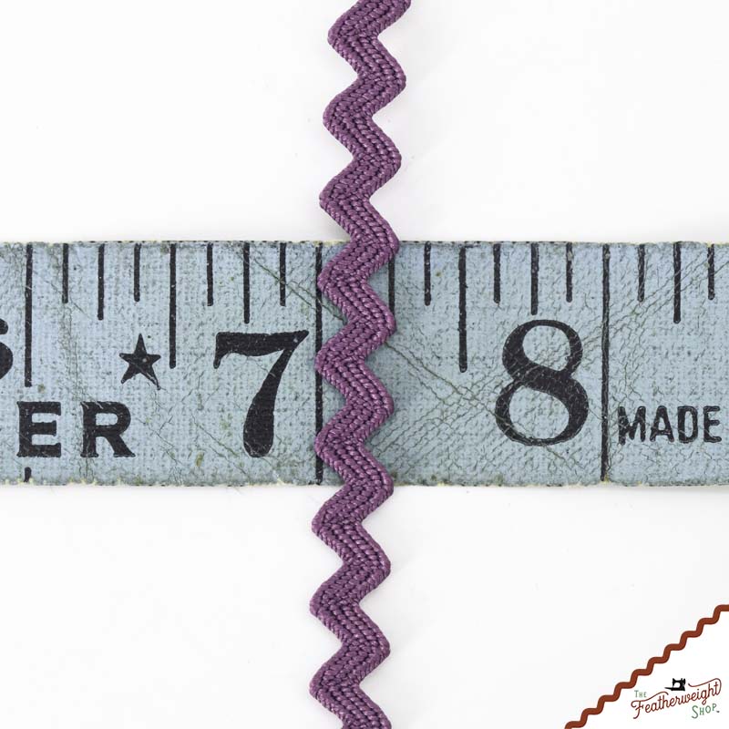 1/4" Inch Plum VINTAGE TRIM RIC RAC by Lori Holt (by the yard)