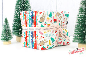 SINGER Christmas Unique Wishes 5 Piece Fat Quarter Bundle