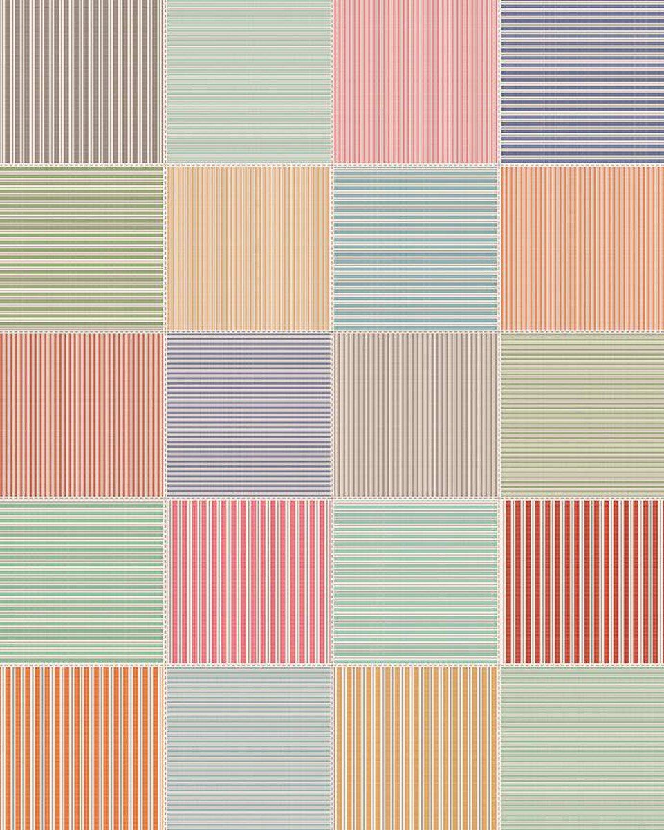 Fabric, Prim Ticking by Lori Holt WIDE BACK 108" - MULTI (by the yard)