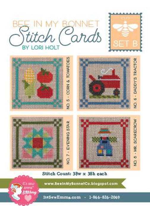 stitch cards set b by lori holt it's sew emma