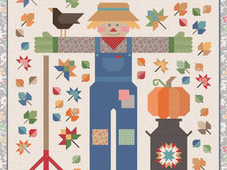 Load image into Gallery viewer, PATTERN, The Quilted Scarecrow Quilt Pattern by Lori Holt